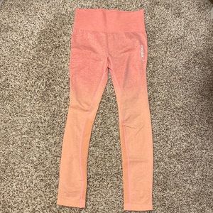 Pink Ombré Seamless Gymshark Leggings